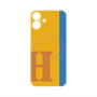 プレミアムパネル with MagSafe［ オリジナル - initial color line - H orange ］