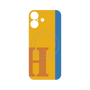 プレミアムパネル with MagSafe［ オリジナル - initial color line - H orange ］