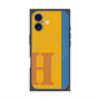 プレミアムパネル with MagSafe［ オリジナル - initial color line - H orange ］