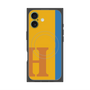 プレミアムパネル with MagSafe［ オリジナル - initial color line - H orange ］