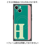 プレミアムパネル with MagSafe［ オリジナル - initial color line - H green ］