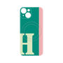 プレミアムパネル with MagSafe［ オリジナル - initial color line - H green ］