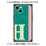 プレミアムパネル with MagSafe［ オリジナル - initial color line - H green ］