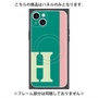 プレミアムパネル with MagSafe［ オリジナル - initial color line - H green ］