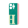 プレミアムパネル with MagSafe［ オリジナル - initial color line - H green ］