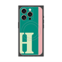 プレミアムパネル with MagSafe［ オリジナル - initial color line - H green ］