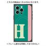 プレミアムパネル with MagSafe［ オリジナル - initial color line - H green ］