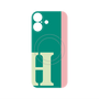 プレミアムパネル with MagSafe［ オリジナル - initial color line - H green ］