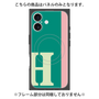 プレミアムパネル with MagSafe［ オリジナル - initial color line - H green ］