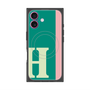 プレミアムパネル with MagSafe［ オリジナル - initial color line - H green ］