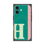 プレミアムパネル with MagSafe［ オリジナル - initial color line - H green ］
