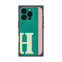 プレミアムパネル with MagSafe［ オリジナル - initial color line - H green ］