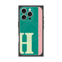プレミアムパネル with MagSafe［ オリジナル - initial color line - H green ］