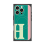 プレミアムパネル with MagSafe［ オリジナル - initial color line - H green ］