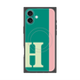 プレミアムパネル with MagSafe［ オリジナル - initial color line - H green ］