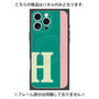 プレミアムパネル with MagSafe［ オリジナル - initial color line - H green ］