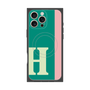 プレミアムパネル with MagSafe［ オリジナル - initial color line - H green ］