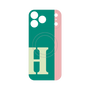 プレミアムパネル with MagSafe［ オリジナル - initial color line - H green ］