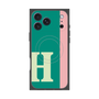プレミアムパネル with MagSafe［ オリジナル - initial color line - H green ］