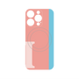 プレミアムパネル with MagSafe［ オリジナル - initial color line - I pink ］