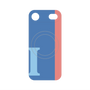 プレミアムパネル with MagSafe［ オリジナル - initial color line - I blue ］