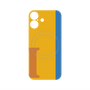 プレミアムパネル with MagSafe［ オリジナル - initial color line - I orange ］