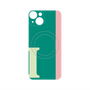 プレミアムパネル with MagSafe［ オリジナル - initial color line - I green ］