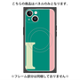 プレミアムパネル with MagSafe［ オリジナル - initial color line - I green ］