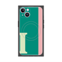 プレミアムパネル with MagSafe［ オリジナル - initial color line - I green ］