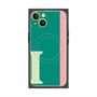 プレミアムパネル with MagSafe［ オリジナル - initial color line - I green ］