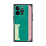 プレミアムパネル with MagSafe［ オリジナル - initial color line - I green ］