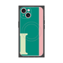 プレミアムパネル with MagSafe［ オリジナル - initial color line - I green ］