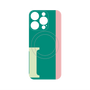プレミアムパネル with MagSafe［ オリジナル - initial color line - I green ］