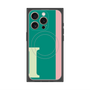 プレミアムパネル with MagSafe［ オリジナル - initial color line - I green ］