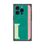 プレミアムパネル with MagSafe［ オリジナル - initial color line - I green ］