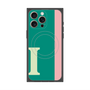 プレミアムパネル with MagSafe［ オリジナル - initial color line - I green ］