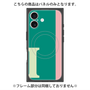 プレミアムパネル with MagSafe［ オリジナル - initial color line - I green ］