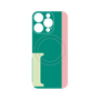 プレミアムパネル with MagSafe［ オリジナル - initial color line - I green ］