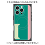 プレミアムパネル with MagSafe［ オリジナル - initial color line - I green ］