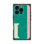 プレミアムパネル with MagSafe［ オリジナル - initial color line - I green ］