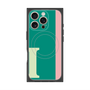 プレミアムパネル with MagSafe［ オリジナル - initial color line - I green ］