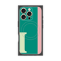 プレミアムパネル with MagSafe［ オリジナル - initial color line - I green ］