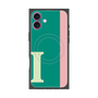 プレミアムパネル with MagSafe［ オリジナル - initial color line - I green ］
