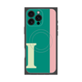 プレミアムパネル with MagSafe［ オリジナル - initial color line - I green ］