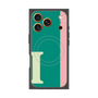 プレミアムパネル with MagSafe［ オリジナル - initial color line - I green ］