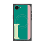 プレミアムパネル with MagSafe［ オリジナル - initial color line - I green ］