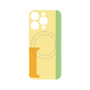 プレミアムパネル with MagSafe［ オリジナル - initial color line - I yellow ］