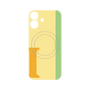 プレミアムパネル with MagSafe［ オリジナル - initial color line - I yellow ］