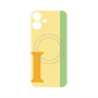 プレミアムパネル with MagSafe［ オリジナル - initial color line - I yellow ］