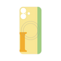 プレミアムパネル with MagSafe［ オリジナル - initial color line - I yellow ］